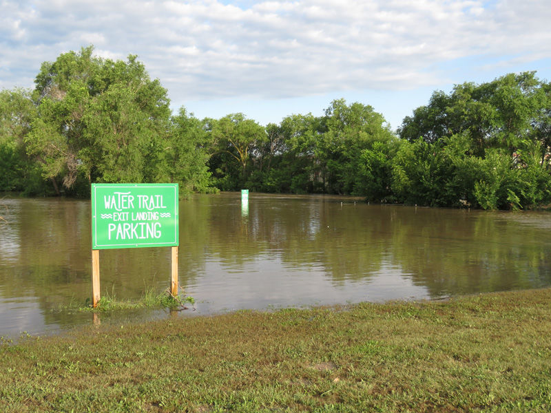 Before: Water trail